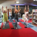 Yoga op werk bibliotheek
