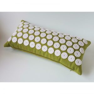 yogastyles spijkermat nekkussen olijfgroen